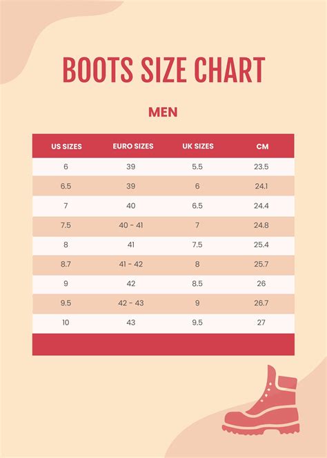 esprit bridget boots size chart